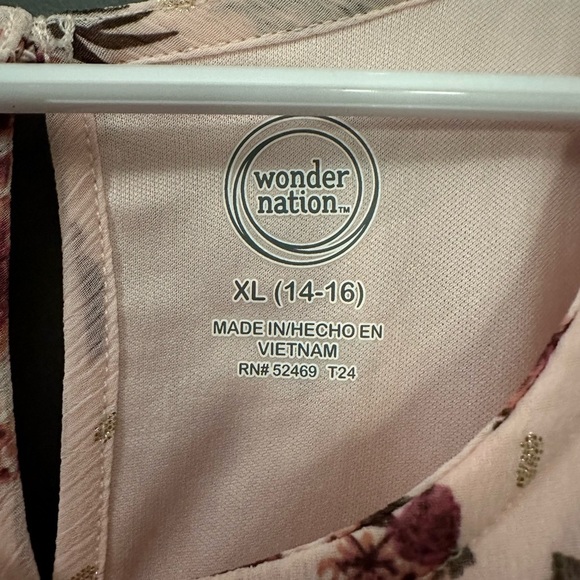 Pretty in Pink Girls Dress - Picture 4 of 4